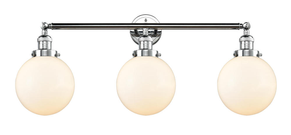 Beacon - 3 Light - 32 inch - Polished Chrome - Bath Vanity Light