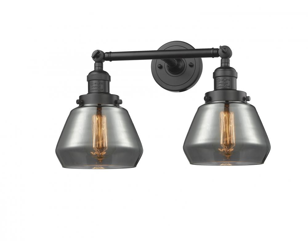 Fulton - 2 Light - 17 inch - Oil Rubbed Bronze - Bath Vanity Light