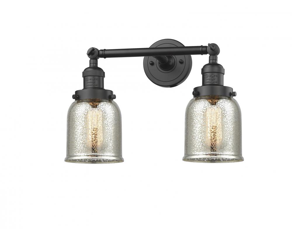 Bell - 2 Light - 15 inch - Oil Rubbed Bronze - Bath Vanity Light