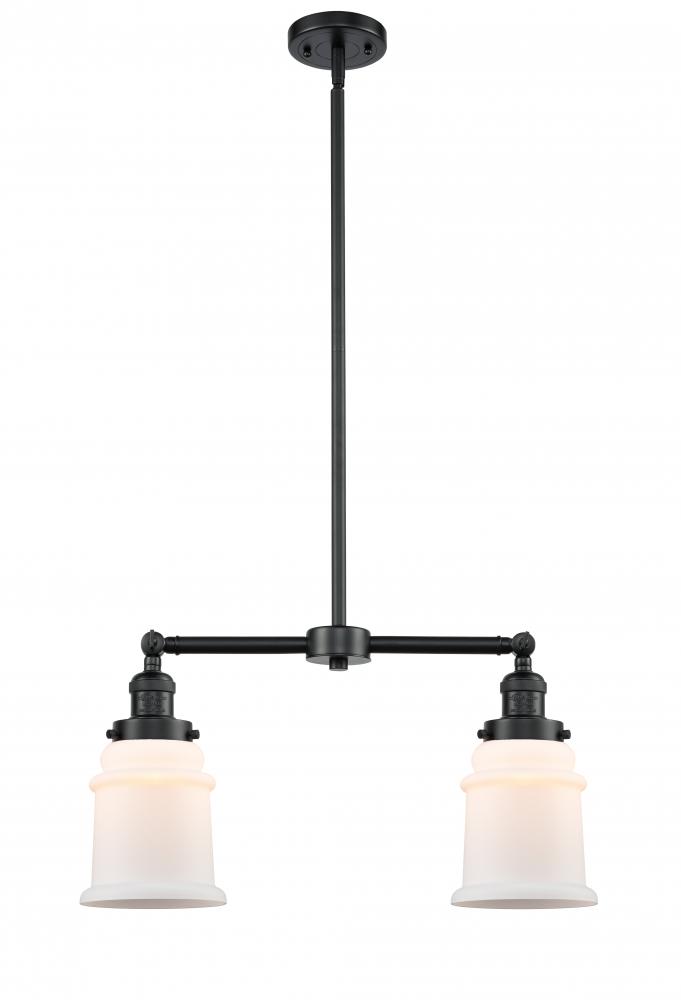 Canton - 2 Light - 21 inch - Oil Rubbed Bronze - Stem Hung - Island Light