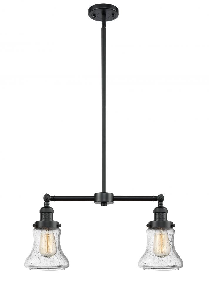 Bellmont - 2 Light - 21 inch - Oil Rubbed Bronze - Stem Hung - Island Light