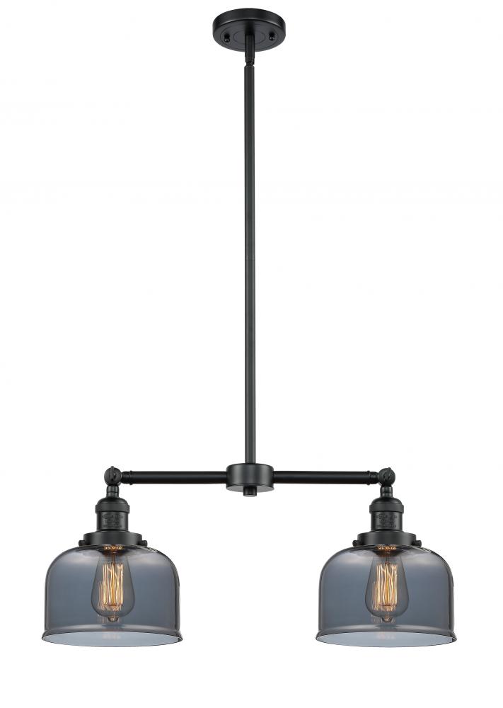 Bell - 2 Light - 21 inch - Oil Rubbed Bronze - Stem Hung - Island Light