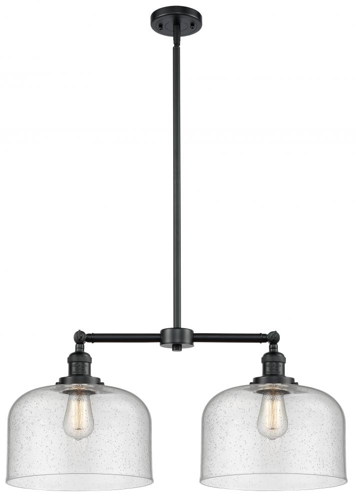 Bell - 2 Light - 21 inch - Oil Rubbed Bronze - Stem Hung - Island Light