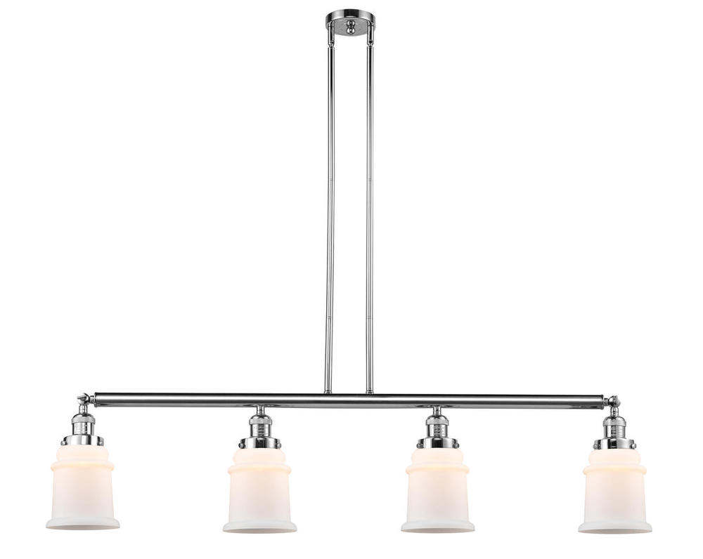 Canton - 4 Light - 51 inch - Polished Chrome - Stem Hung - Island Light