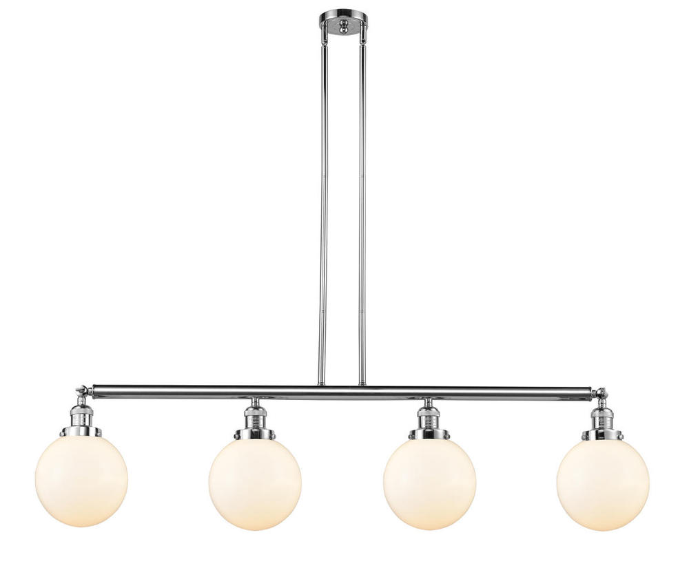 Beacon - 4 Light - 53 inch - Polished Chrome - Stem Hung - Island Light