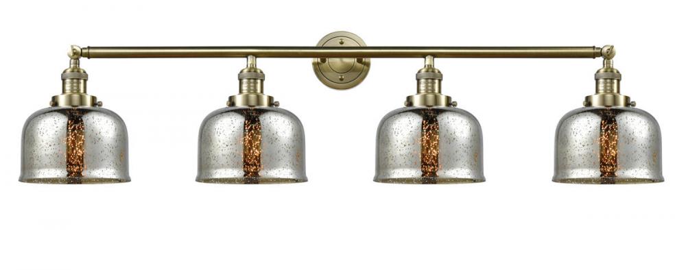 Bell - 4 Light - 45 inch - Antique Brass - Bath Vanity Light