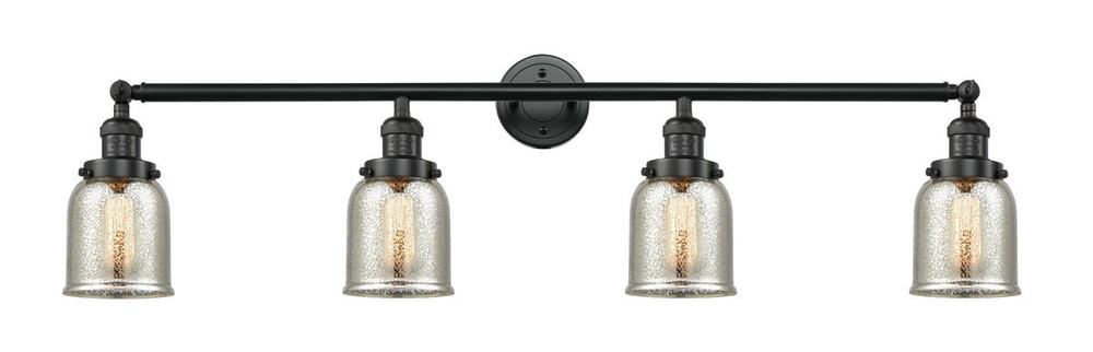 Bell - 4 Light - 43 inch - Matte Black - Bath Vanity Light