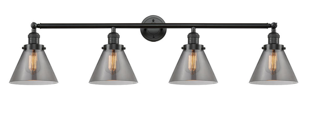 Cone - 4 Light - 44 inch - Oil Rubbed Bronze - Bath Vanity Light