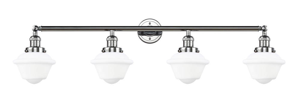 Oxford - 4 Light - 46 inch - Polished Chrome - Bath Vanity Light