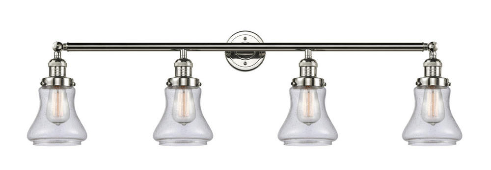 Bellmont - 4 Light - 42 inch - Polished Nickel - Bath Vanity Light