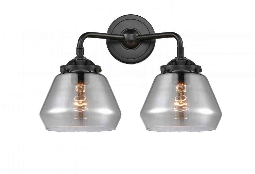 Fulton - 2 Light - 15 inch - Oil Rubbed Bronze - Bath Vanity Light