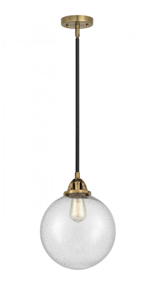 Beacon - 1 Light - 10 inch - Black Antique Brass - Cord hung - Mini Pendant