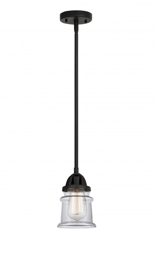 Canton - 1 Light - 5 inch - Matte Black - Cord hung - Mini Pendant