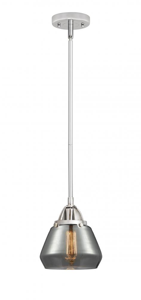 Fulton - 1 Light - 7 inch - Polished Chrome - Cord hung - Mini Pendant