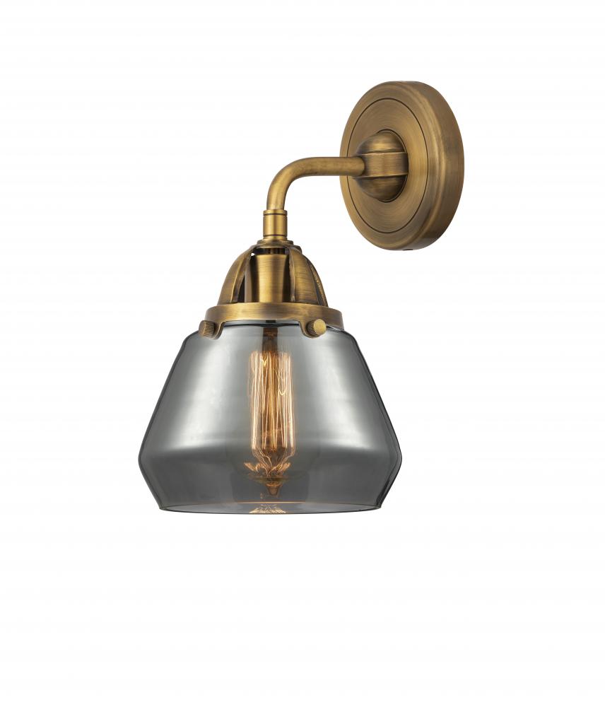 Fulton - 1 Light - 7 inch - Brushed Brass - Sconce