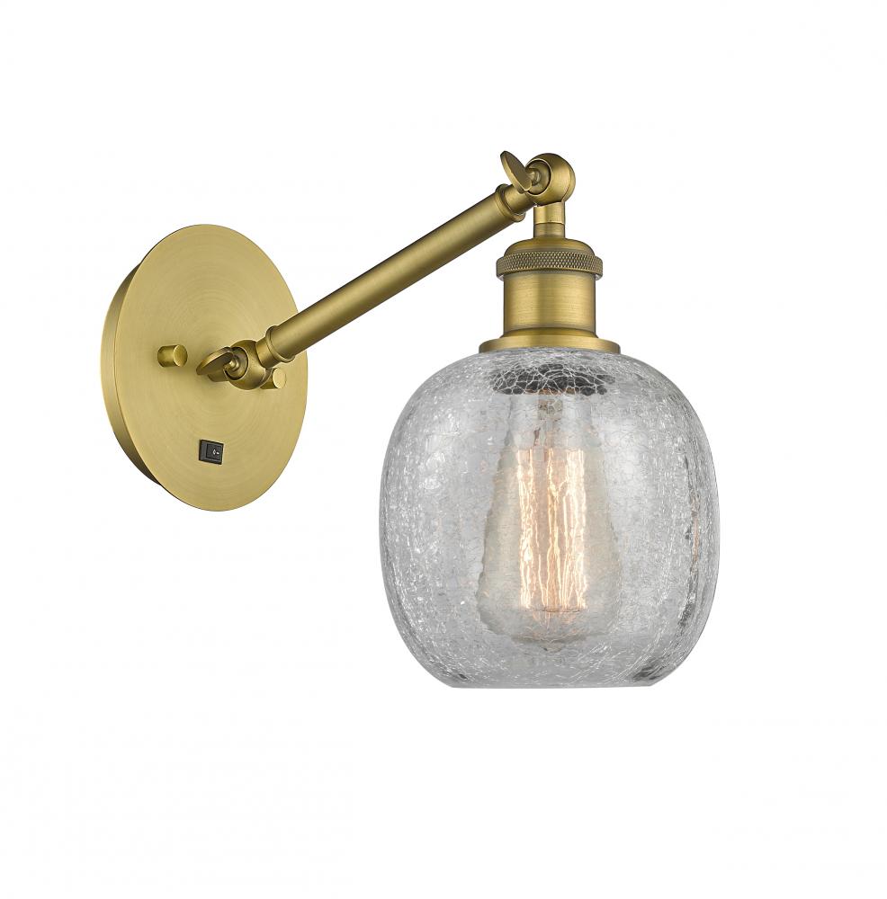 Belfast - 1 Light - 6 inch - Brushed Brass - Sconce