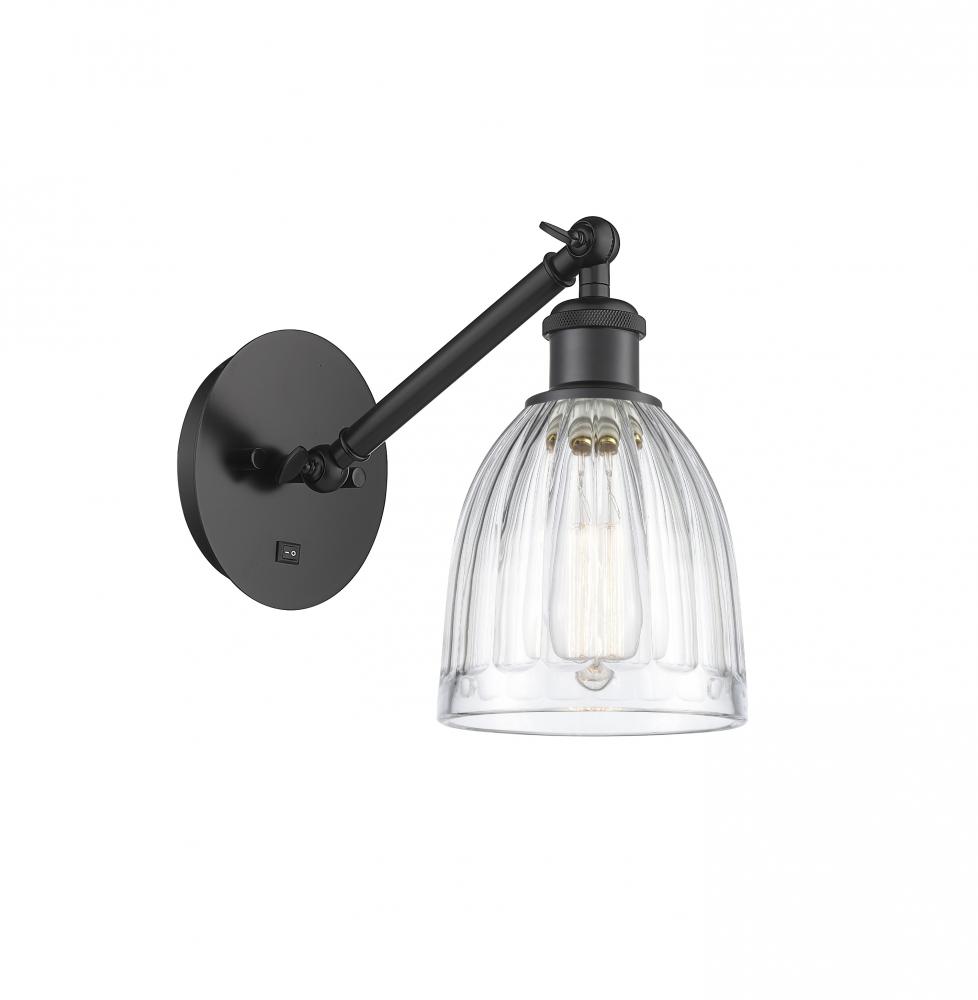 Brookfield - 1 Light - 6 inch - Matte Black - Sconce