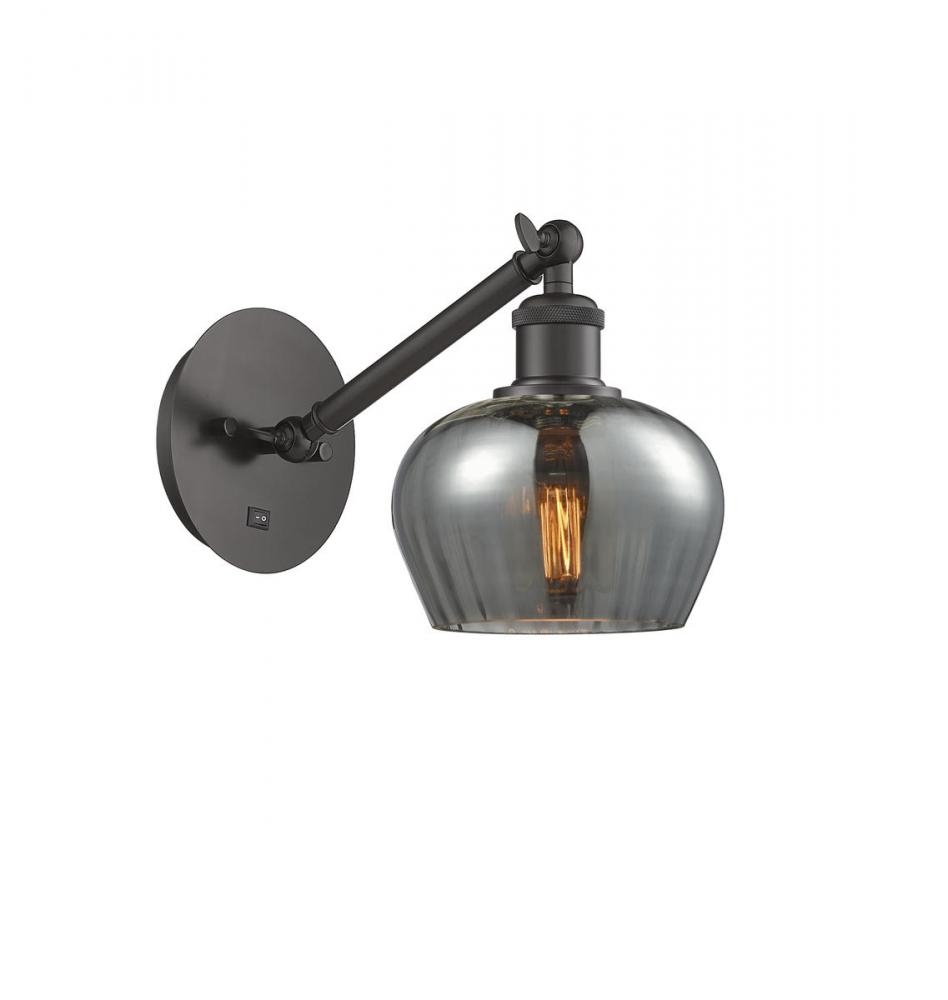 Fenton - 1 Light - 7 inch - Oil Rubbed Bronze - Adjustable Sconce