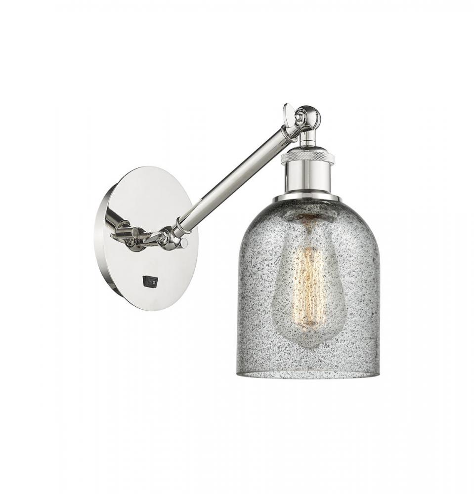 Caledonia - 1 Light - 5 inch - Polished Nickel - Sconce