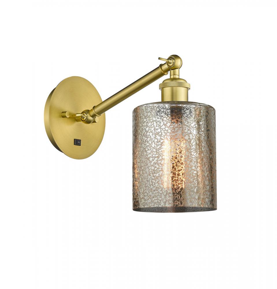 Cobbleskill - 1 Light - 5 inch - Satin Gold - Sconce