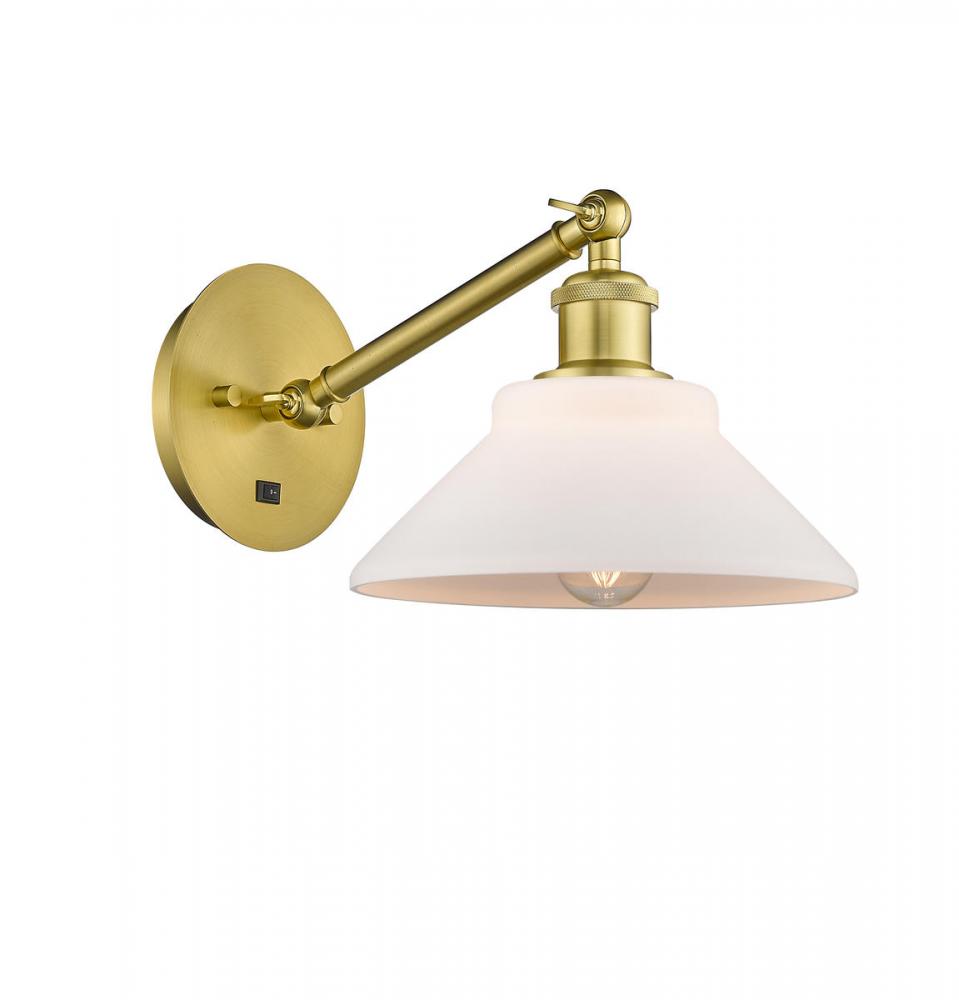 Orwell - 1 Light - 8 inch - Satin Gold - Sconce