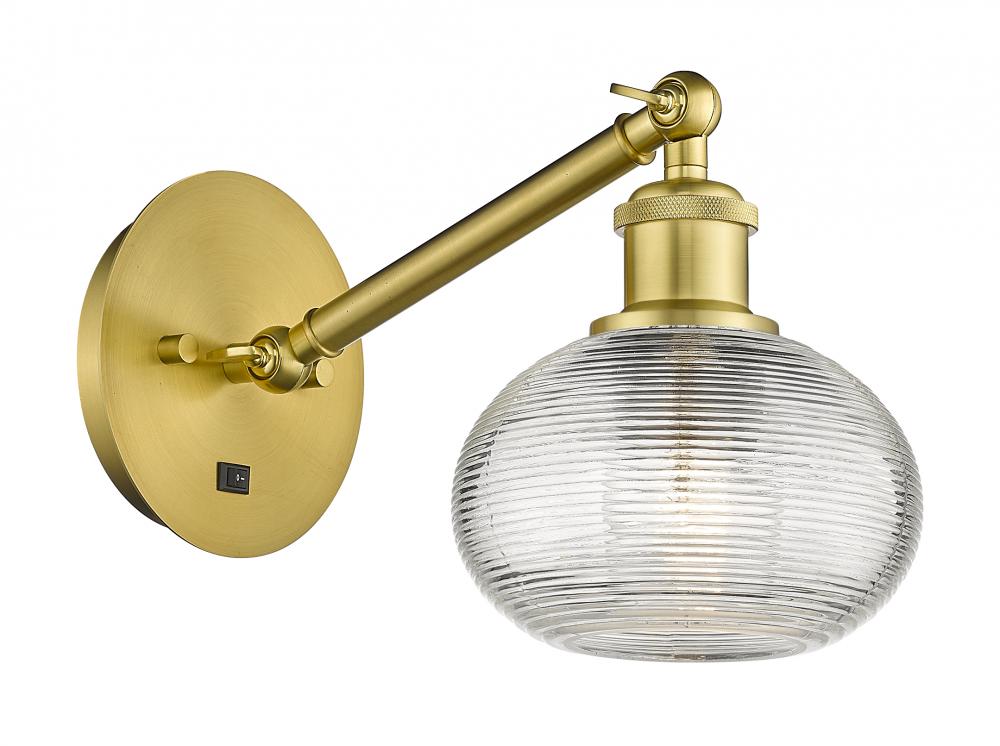 Ithaca - 1 Light - 6 inch - Satin Gold - Sconce