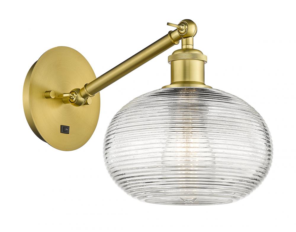 Ithaca - 1 Light - 8 inch - Satin Gold - Sconce