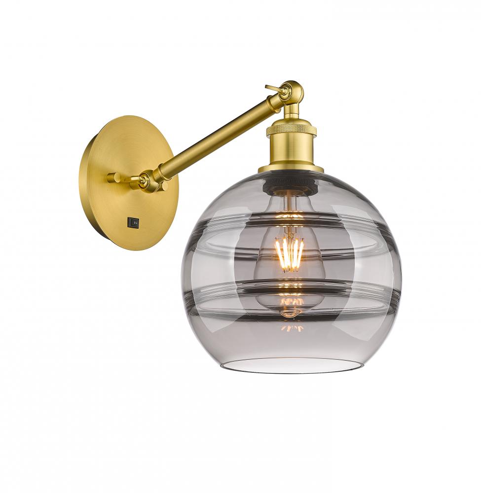 Rochester - 1 Light - 8 inch - Satin Gold - Sconce