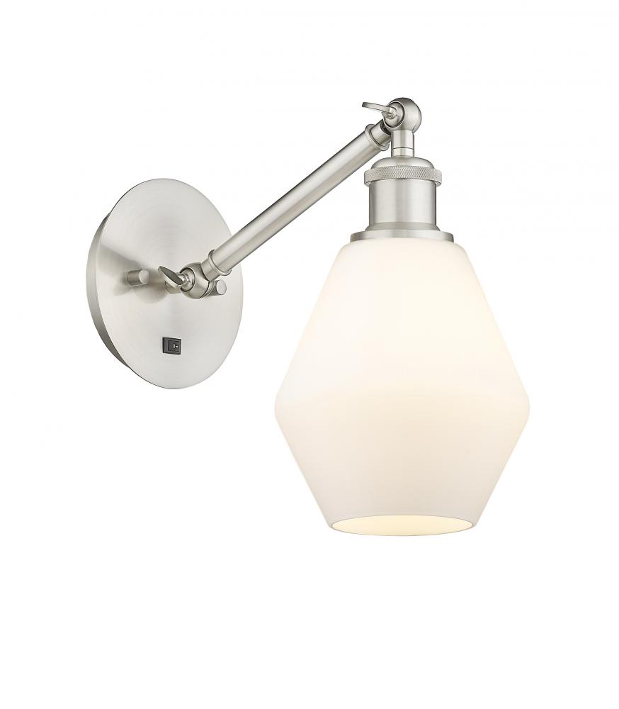 Cindyrella - 1 Light - 6 inch - Brushed Satin Nickel - Sconce