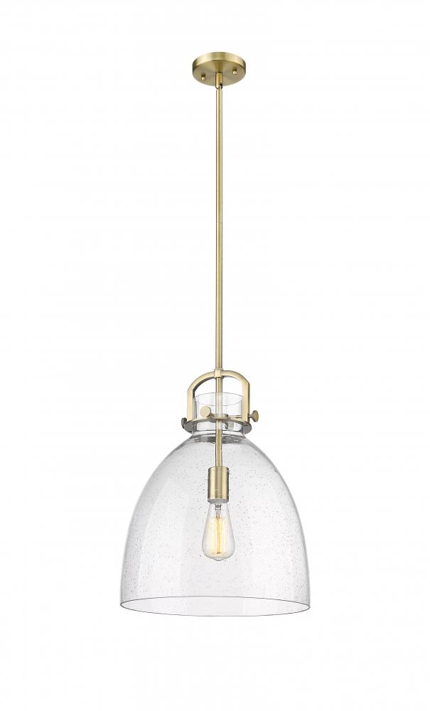 Newton Bell - 1 Light - 14 inch - Brushed Brass - Multi Pendant