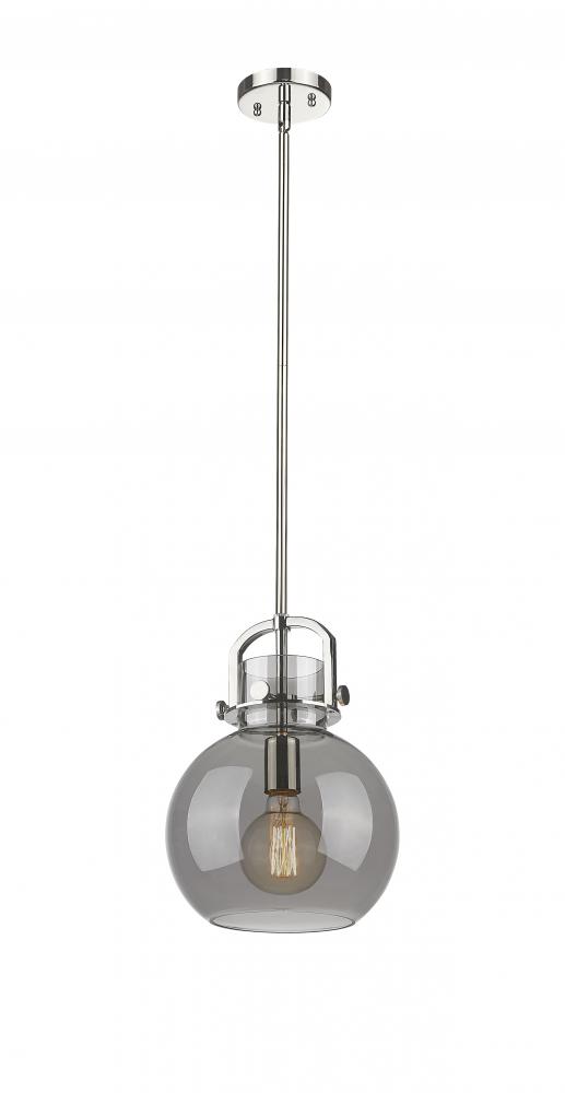 Newton Sphere - 1 Light - 10 inch - Polished Nickel - Mini Pendant