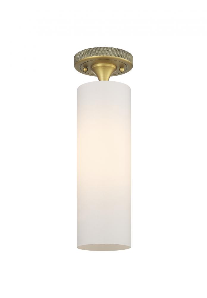 Crown Point - 1 Light - 5 inch - Brushed Brass - Flush Mount