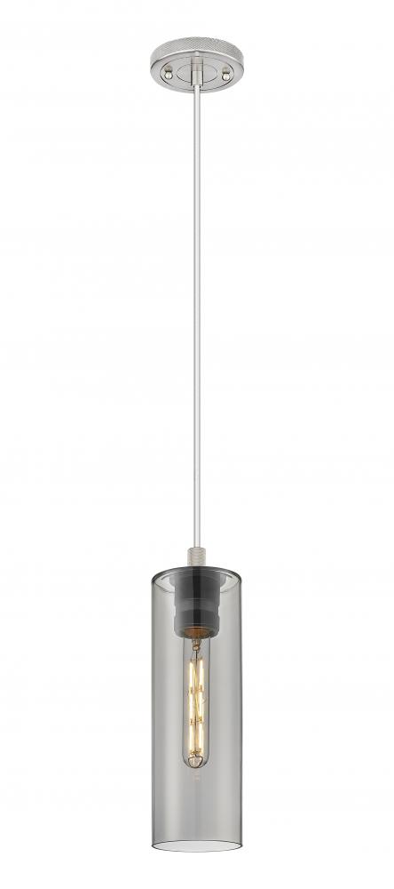 Crown Point - 1 Light - 5 inch - Satin Nickel - Pendant