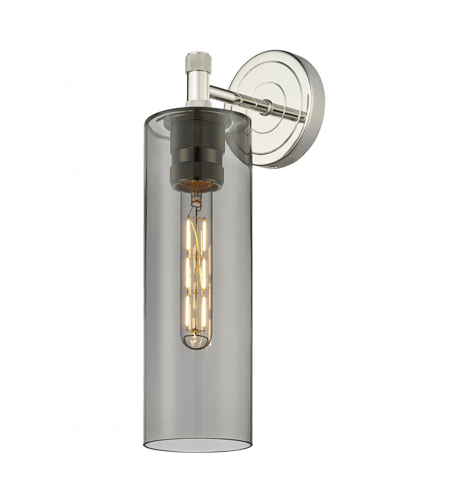 Crown Point - 1 Light - 5 inch - Polished Nickel - Sconce