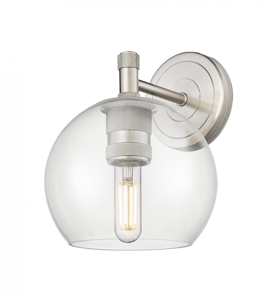 Crown Point - 1 Light - 6 inch - Satin Nickel - Sconce
