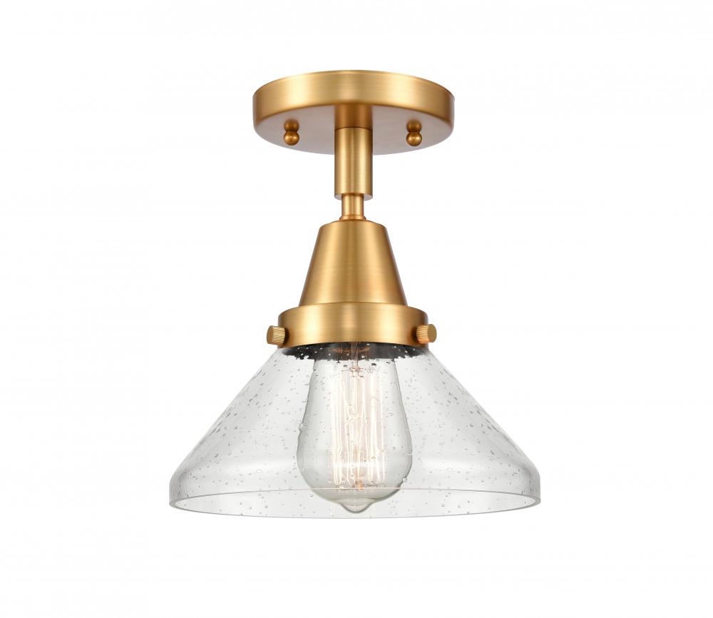 Caden - 1 Light - 8 inch - Satin Gold - Flush Mount