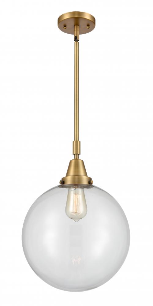 Beacon - 1 Light - 12 inch - Brushed Brass - Mini Pendant