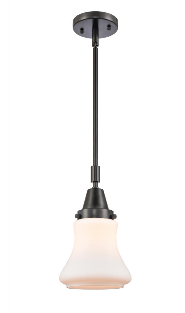 Bellmont - 1 Light - 7 inch - Matte Black - Mini Pendant