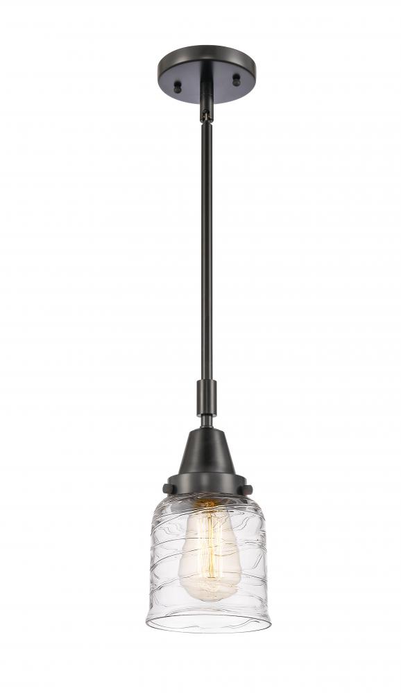 Bell - 1 Light - 5 inch - Matte Black - Mini Pendant