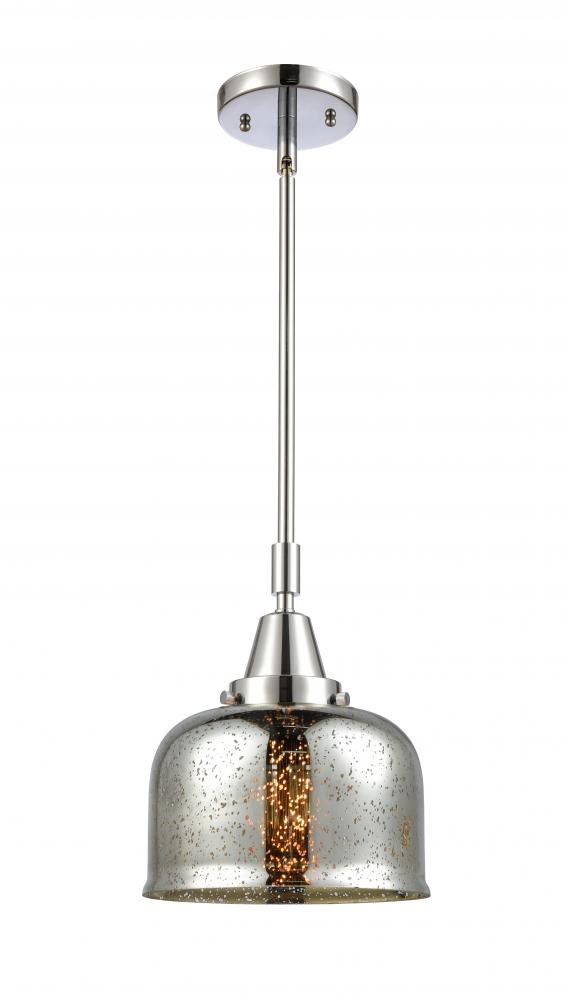 Bell - 1 Light - 8 inch - Polished Chrome - Mini Pendant