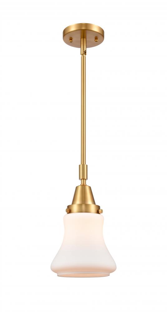 Bellmont - 1 Light - 7 inch - Satin Gold - Mini Pendant