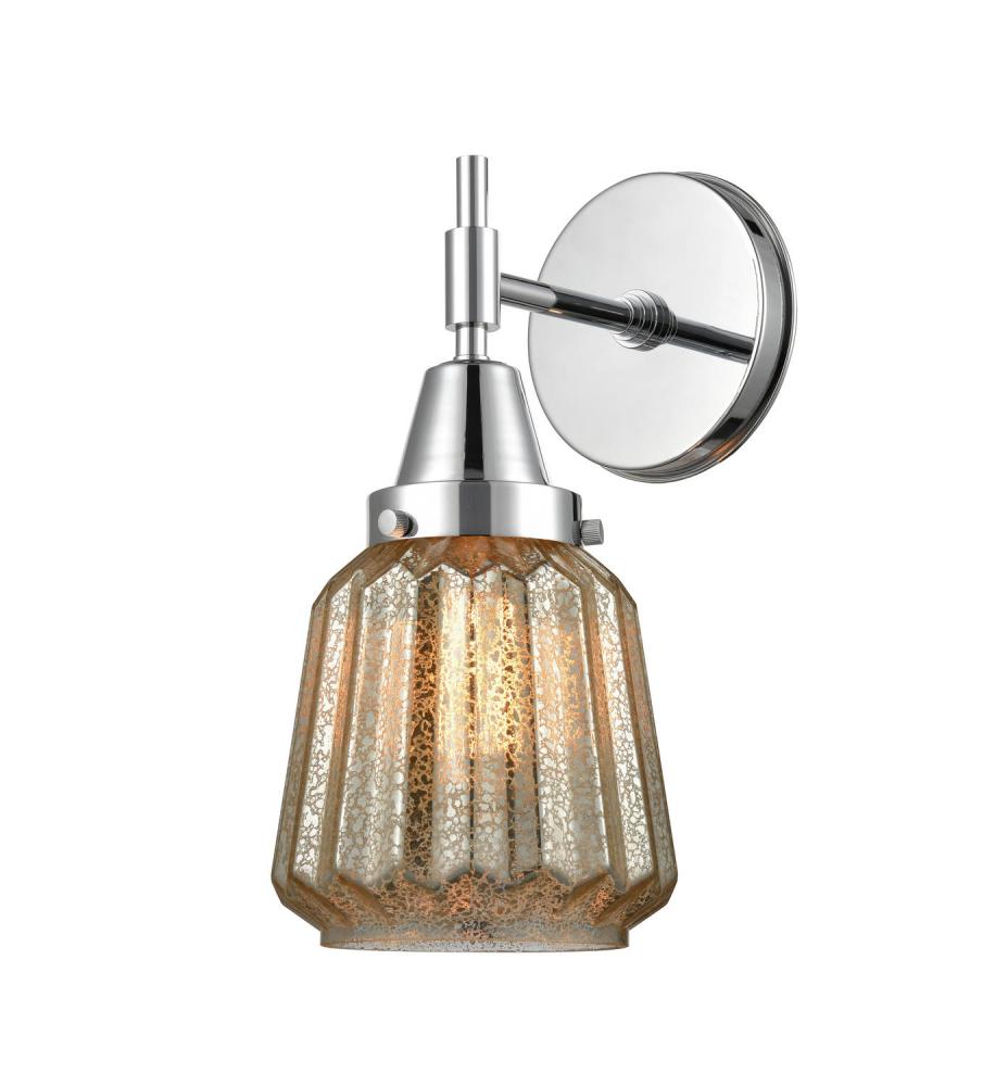 Chatham - 1 Light - 7 inch - Polished Chrome - Sconce