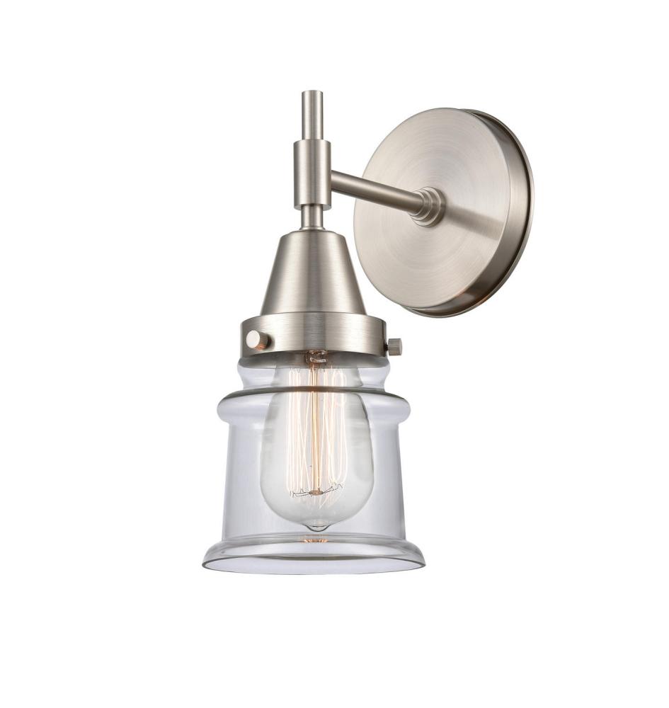 Canton - 1 Light - 5 inch - Satin Nickel - Sconce