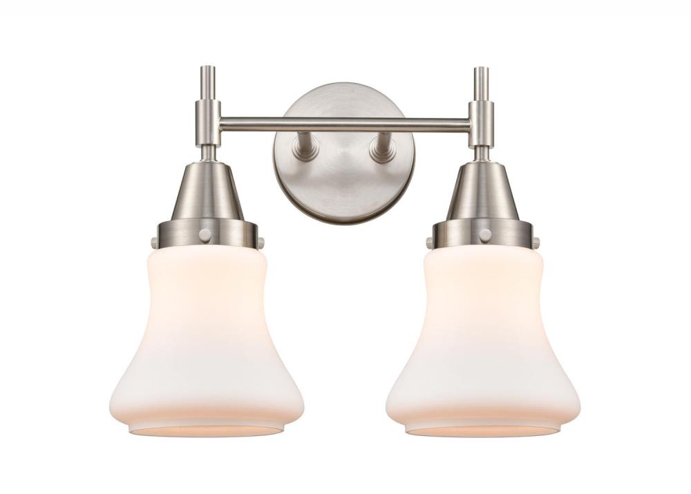 Bellmont - 2 Light - 15 inch - Satin Nickel - Bath Vanity Light