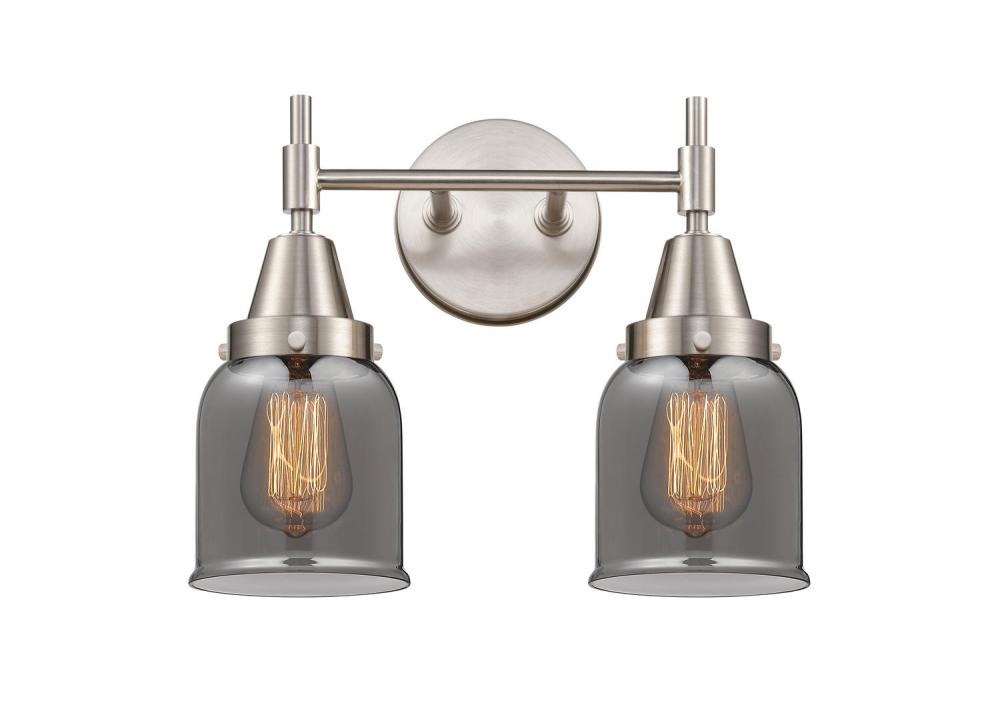 Caden - 2 Light - 14 inch - Satin Nickel - Bath Vanity Light