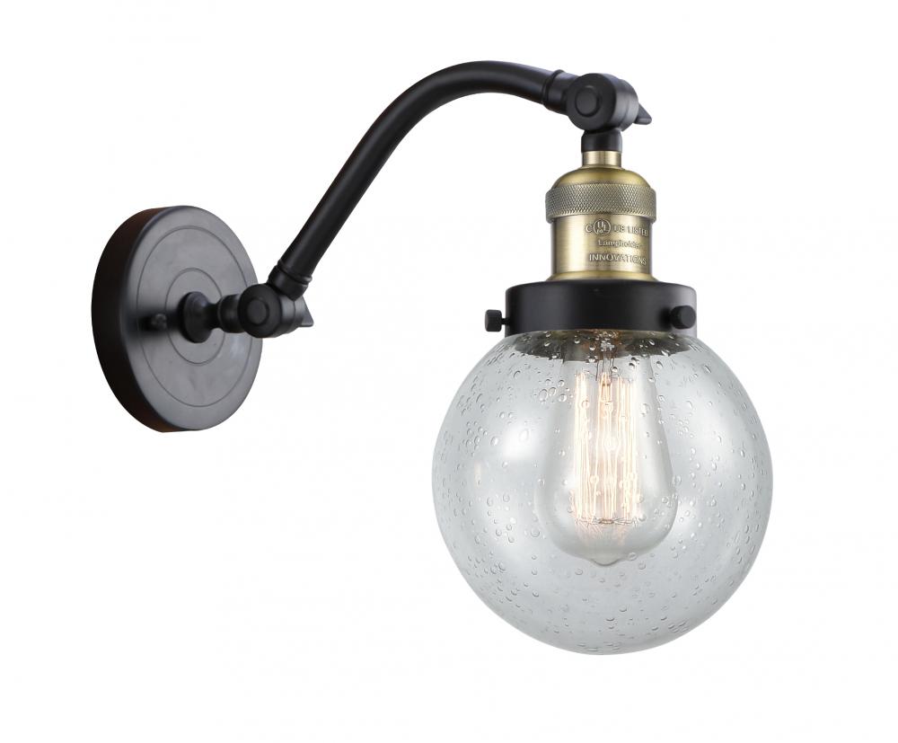 Beacon - 1 Light - 6 inch - Black Antique Brass - Sconce