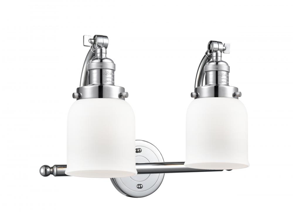 Bell - 2 Light - 18 inch - Polished Chrome - Bath Vanity Light