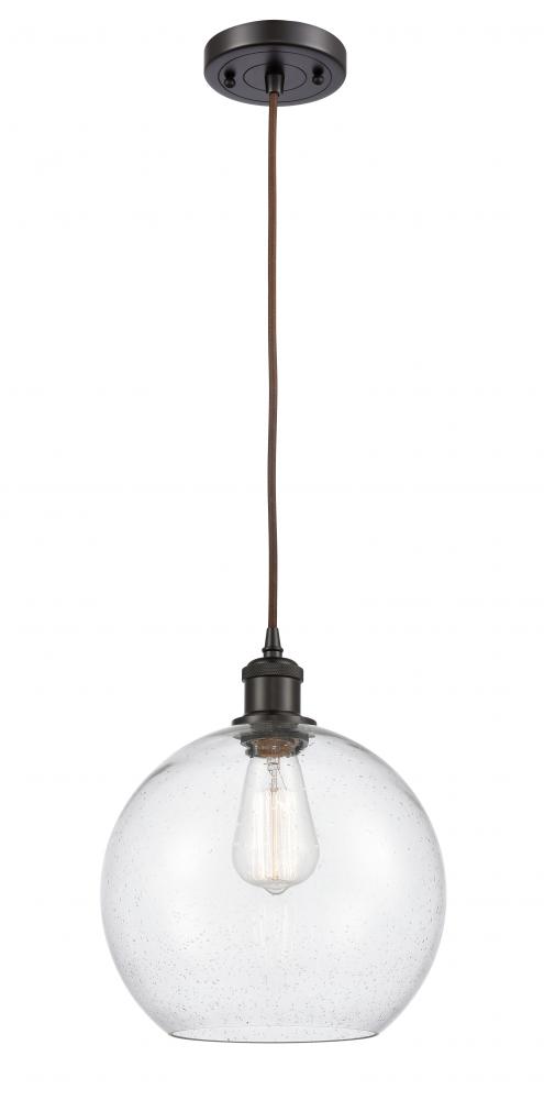 Athens - 1 Light - 10 inch - Oil Rubbed Bronze - Cord hung - Mini Pendant