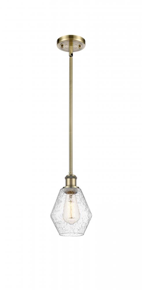 Cindyrella - 1 Light - 6 inch - Antique Brass - Mini Pendant