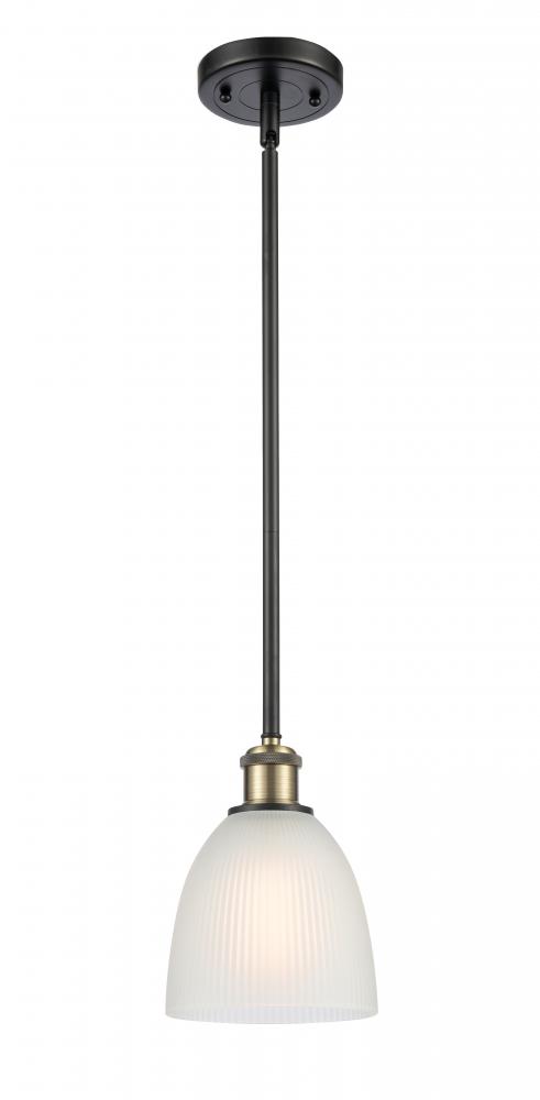 Castile - 1 Light - 6 inch - Black Antique Brass - Mini Pendant